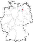 Karte Gerdshagen bei Pritzwalk